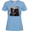 Жіноча футболка Rummstein group Блакитний фото
