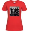 Жіноча футболка Rummstein group Червоний фото