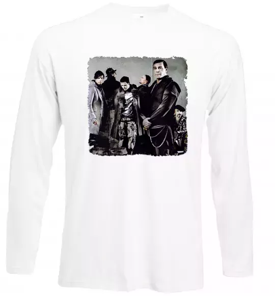 Лонгслів Rummstein group Білий фото