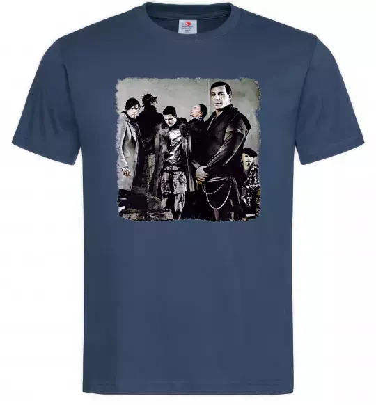 Чоловіча футболка Rummstein group Темно-синій фото