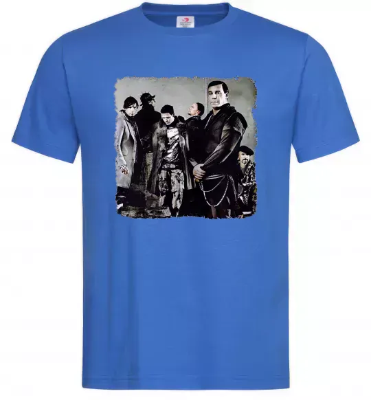Чоловіча футболка Rummstein group Яскраво-синій фото
