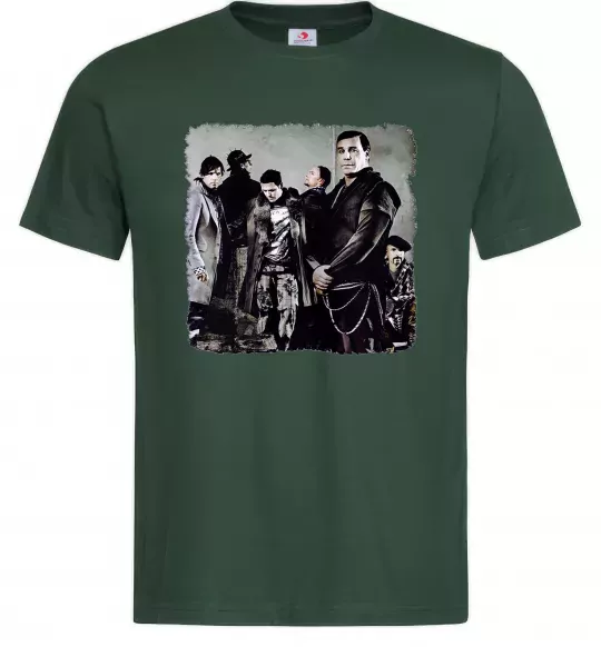 Чоловіча футболка Rummstein group Темно-зелений фото