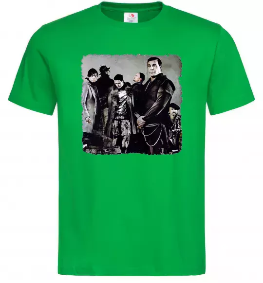 Чоловіча футболка Rummstein group Зелений фото