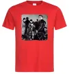 Чоловіча футболка Rummstein group Червоний фото