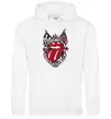 Чоловіча толстовка (худі) Rolling stones tattoo Білий Чоловіча толстовка (худі) Rolling stones tattoo Білий фото