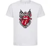 Детская футболка Rolling stones tattoo Белый Детская футболка Rolling stones tattoo Белый фото