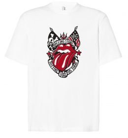 Футболка Оверсайз Rolling stones tattoo
