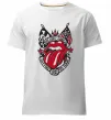 Чоловіча преміум футболка Rolling stones tattoo Білий фото