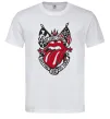 Мужская футболка Rolling stones tattoo Белый фото