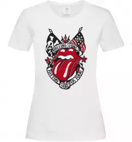Женская футболка The Rolling Stones Черный фото