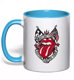 Чашка с цветной ручкой Чашка с цветной ручкой