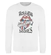 Світшот Rolling stones europe 82 Білий фото