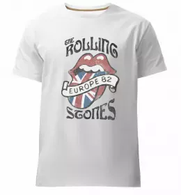 Мужская премиум футболка The Rolling Stones Черный фото