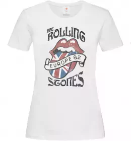 Женская футболка The Rolling Stones Черный фото