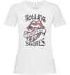 Жіноча футболка Rolling stones europe 82 Білий Жіноча футболка Rolling stones europe 82 Білий фото