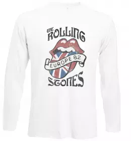 Лонгслив The Rolling Stones 1978 Черный фото