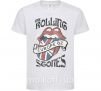 Детская футболка Rolling stones europe 82 Белый фото