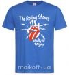 Мужская футболка The Rolling Stones sticky fingers Ярко-синий фото