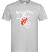 Чоловіча футболка The Rolling Stones sticky fingers Сірий фото
