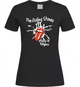 Женская футболка The Rolling Stones Черный фото
