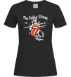 Жіноча футболка The Rolling Stones sticky fingers Чорний фото