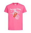Детская футболка The Rolling Stones sticky fingers Ярко-розовый фото