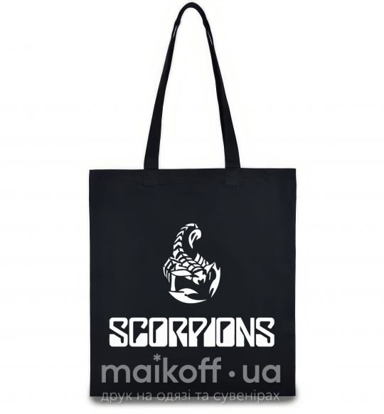 Эко-сумка Scorpions logo Черный фото