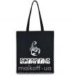Еко-сумка Scorpions logo Чорний фото