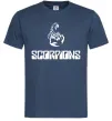 Чоловіча футболка Scorpions logo Темно-синій Чоловіча футболка Scorpions logo Темно-синій фото