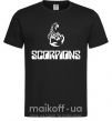 Чоловіча футболка Scorpions logo Чорний фото