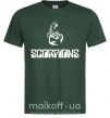 Мужская футболка Scorpions logo Темно-зеленый фото