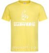Мужская футболка Scorpions logo Лимонный фото