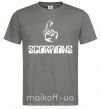 Чоловіча футболка Scorpions logo Графіт фото