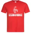 Чоловіча футболка Scorpions logo Червоний Чоловіча футболка Scorpions logo Червоний фото