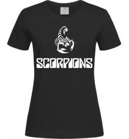 Жіноча футболка Scorpions logo Жіноча футболка Scorpions logo