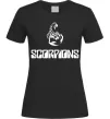 Жіноча футболка Scorpions logo Чорний Жіноча футболка Scorpions logo Чорний фото
