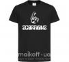 Детская футболка Scorpions logo Черный фото