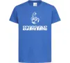 Детская футболка Scorpions logo Ярко-синий фото