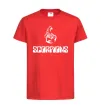 Детская футболка Scorpions logo Красный Детская футболка Scorpions logo Красный фото