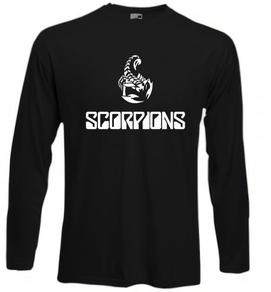 Лонгслів Scorpions logo Чорний фото