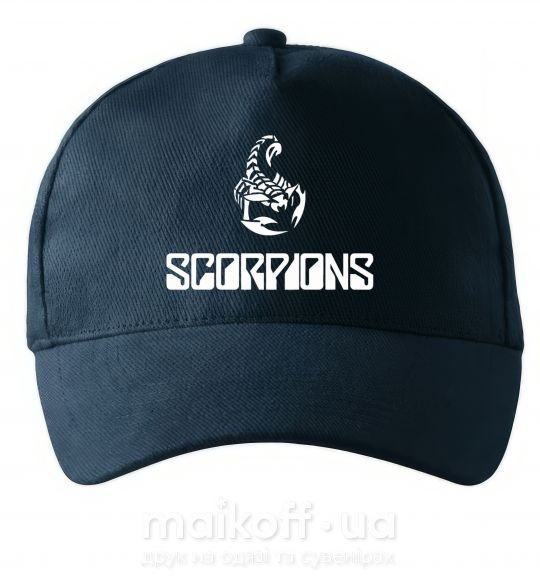 Кепка Scorpions logo Темно-синій фото