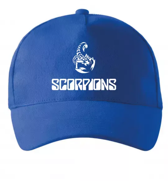 Кепка Scorpions logo Ярко-синий фото