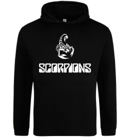 Чоловіча толстовка (худі) Scorpions gold Сірий меланж фото