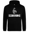 Чоловіча толстовка (худі) Scorpions logo Чорний фото