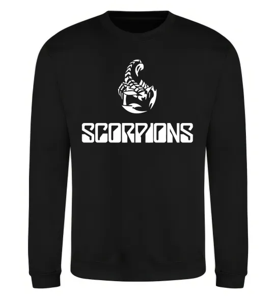 Свитшот Scorpions logo Черный фото
