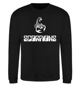 Свитшот Scorpions logo Черный фото