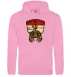 Мужская толстовка (худи) Scorpions gold Розовый фото