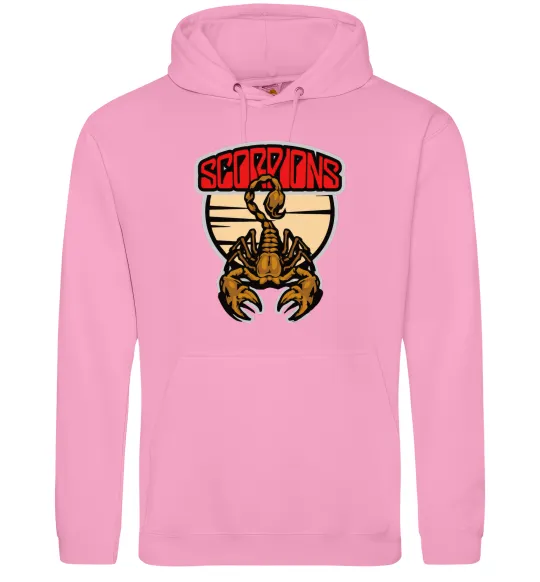 Жіноча толстовка (худі) Scorpions gold Рожевий фото