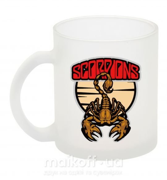 Чашка скляна Scorpions gold Фроузен фото