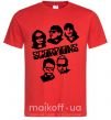 Чоловіча футболка Scorpions faces Червоний фото